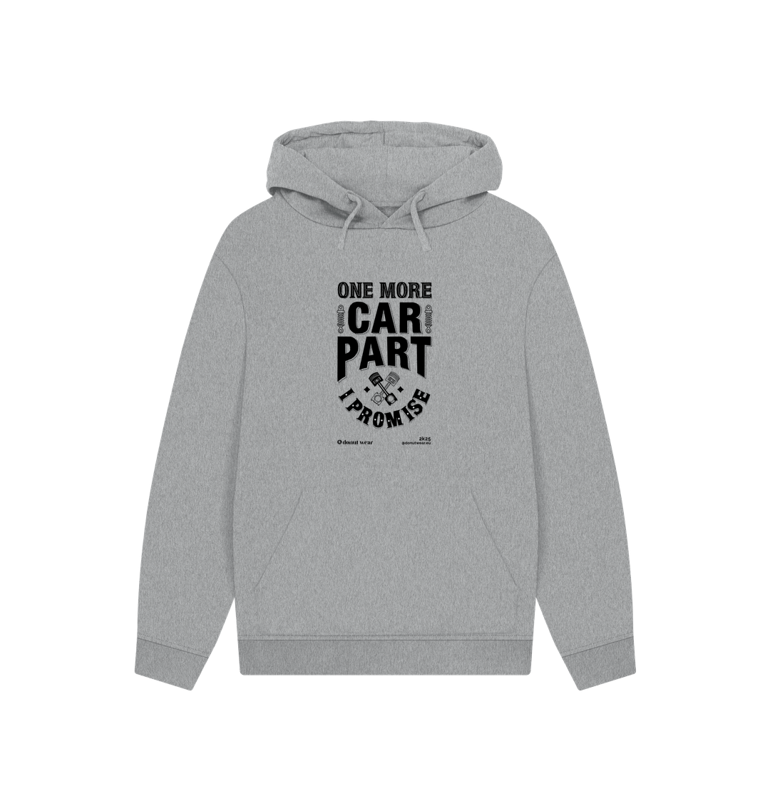 Athletic Grey Printed Hoody