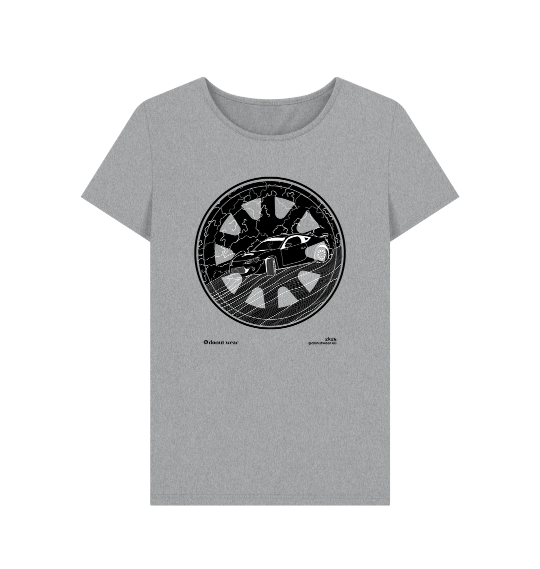 Athletic Grey Printed T-shirt