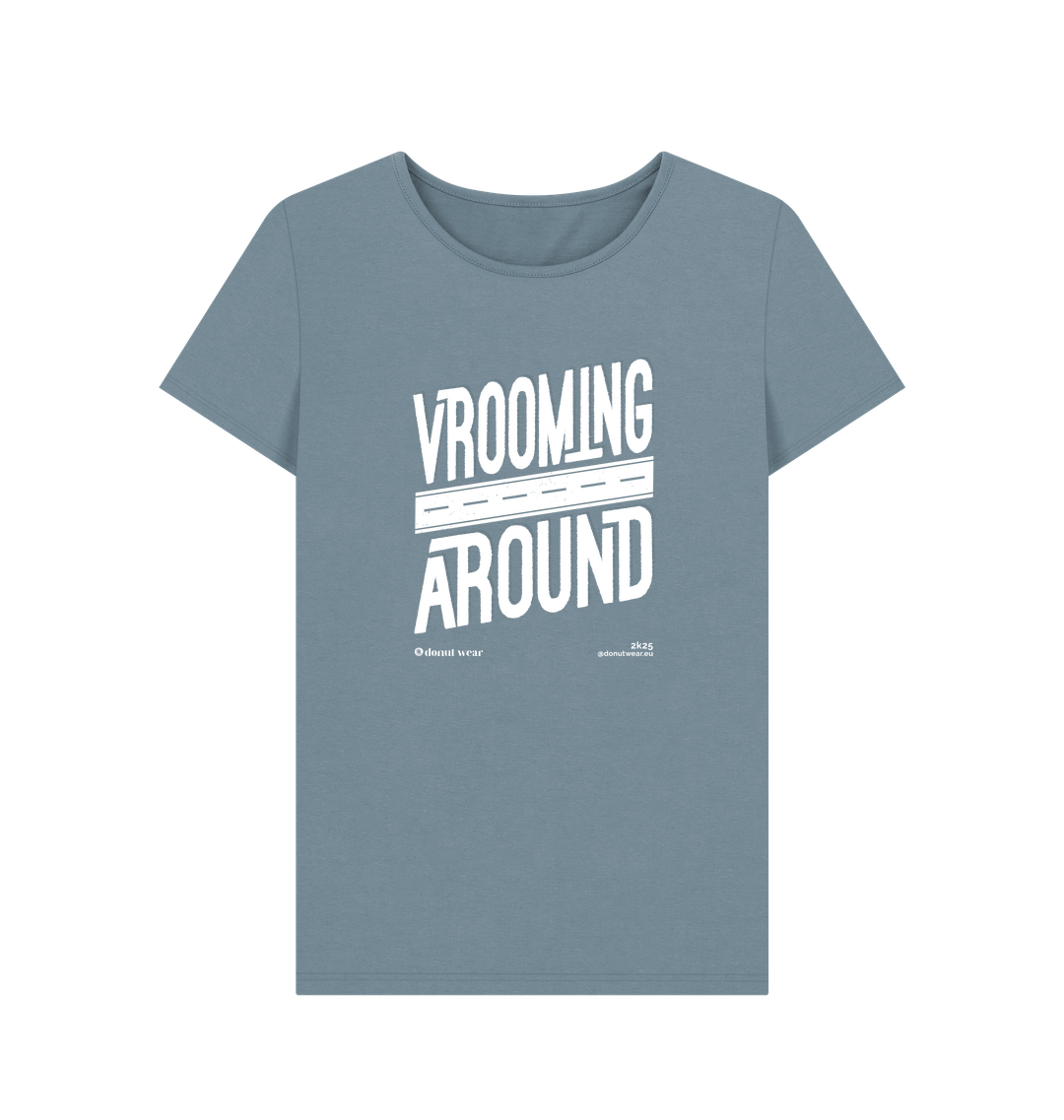 Stone Blue Printed T-shirt