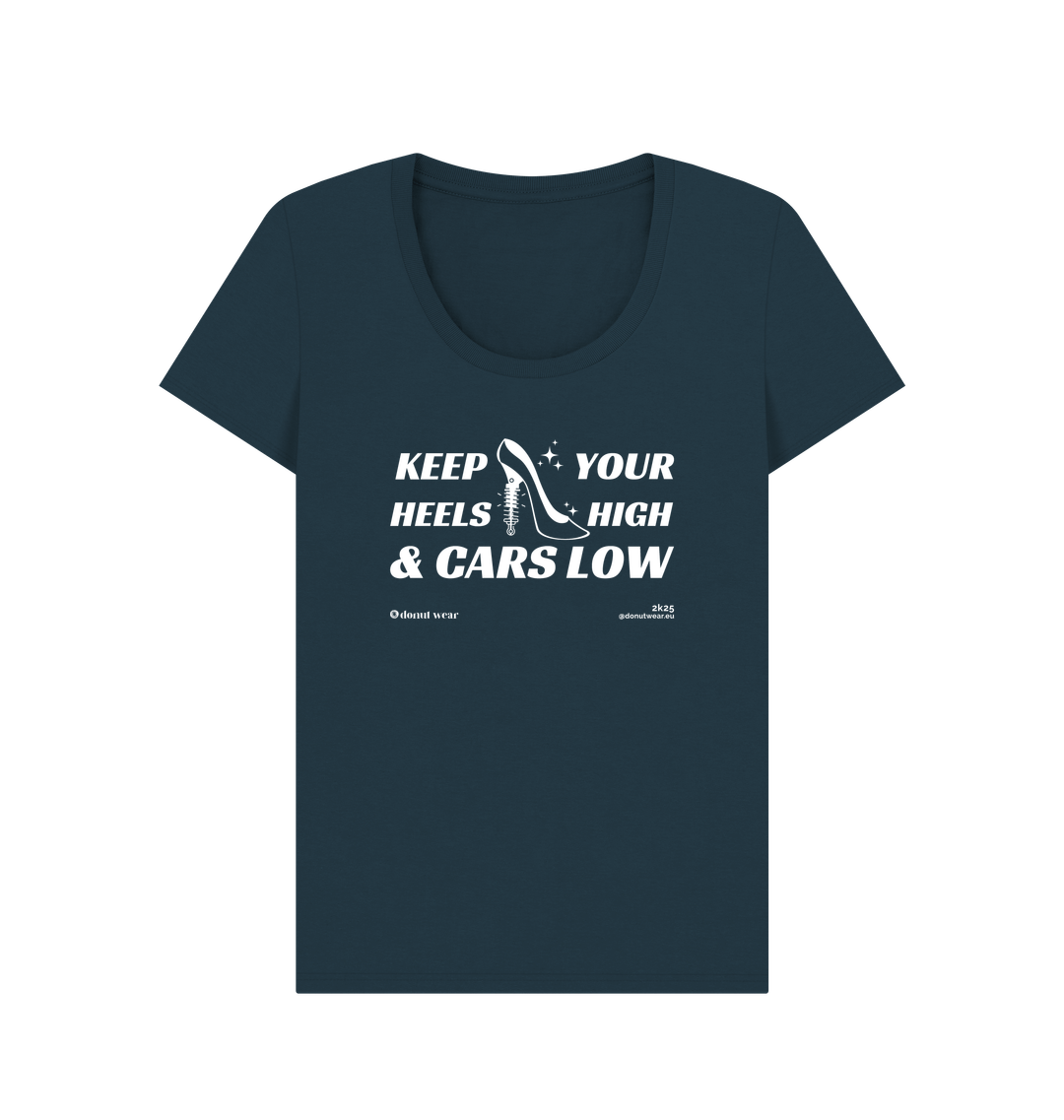 Denim Blue Printed T-shirt