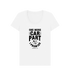 White Printed T-shirt Front
