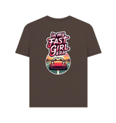 Chocolate Printed T-shirt Back
