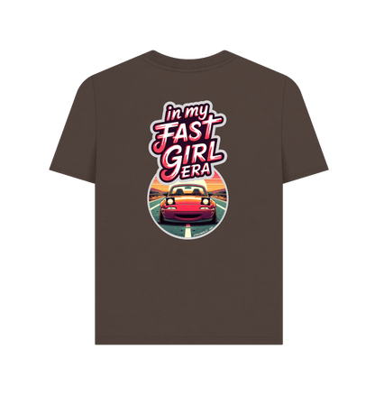 Chocolate Printed T-shirt Back