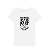 White Printed T-shirt Front