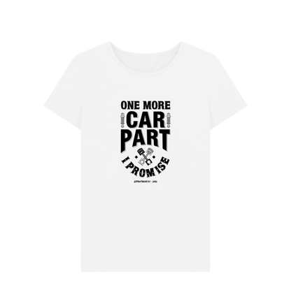 White Printed T-shirt Front