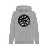 Light Heather Printed Hoody Front
