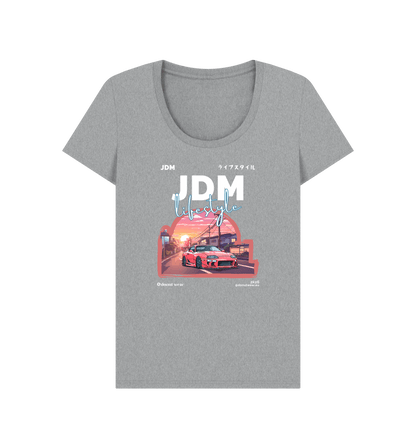 Athletic Grey Printed T-shirt Front