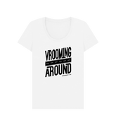 White Printed T-shirt Front