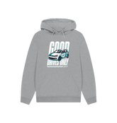 Athletic Grey Printed Hoody Front