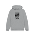 Athletic Grey Printed Hoody