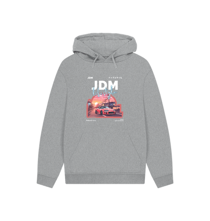 Athletic Grey Printed Hoody Front