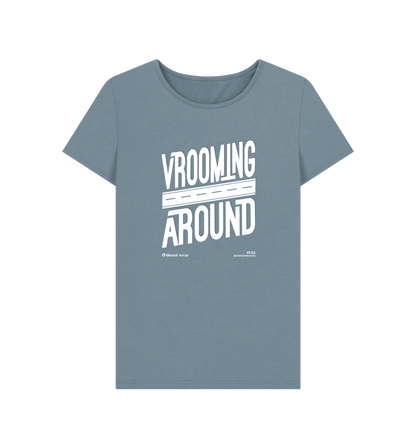 Stone Blue Printed T-shirt