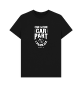 Black Printed T-shirt Front