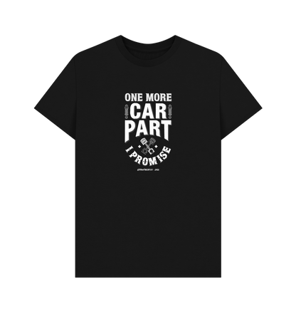 Black Printed T-shirt Front