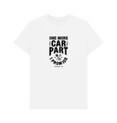 White Printed T-shirt Front