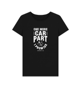 Black Printed T-shirt Front