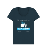 Denim Blue Printed T-shirt Front