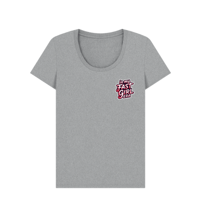Athletic Grey Printed T-shirt Front