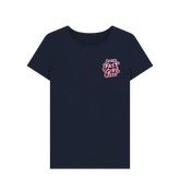 Navy Blue Printed T-shirt Front