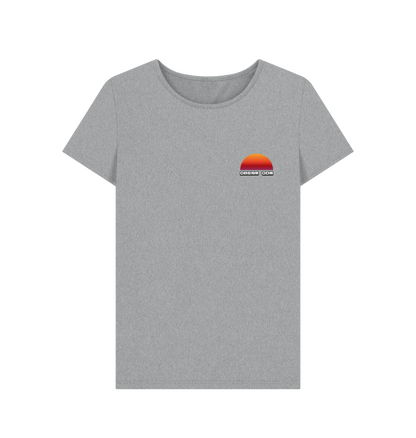 Athletic Grey Printed T-shirt Front