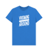 Bright Blue Printed T-shirt Front