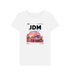 White Printed T-shirt Front