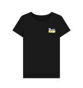 Black Printed T-shirt Front