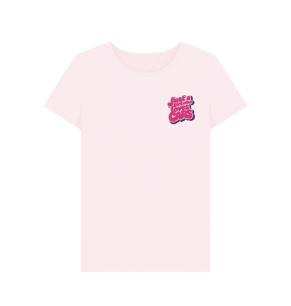 Pink Printed T-shirt Front