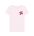 Pink Printed T-shirt Front