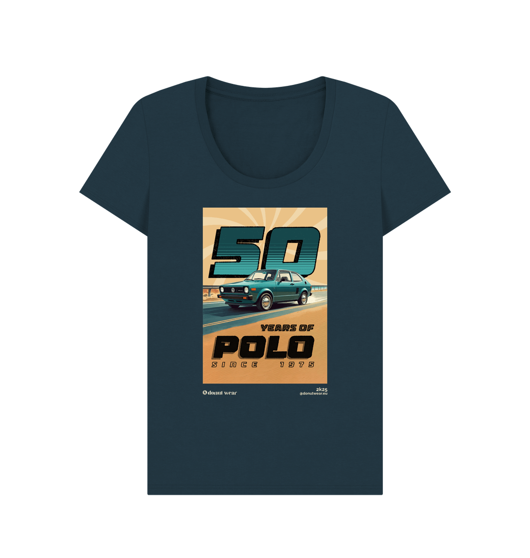 Denim Blue Printed T-shirt