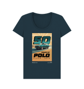 Denim Blue Printed T-shirt