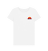 White Printed T-shirt Front