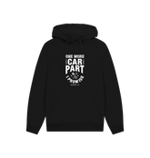 Black Printed Hoody Front