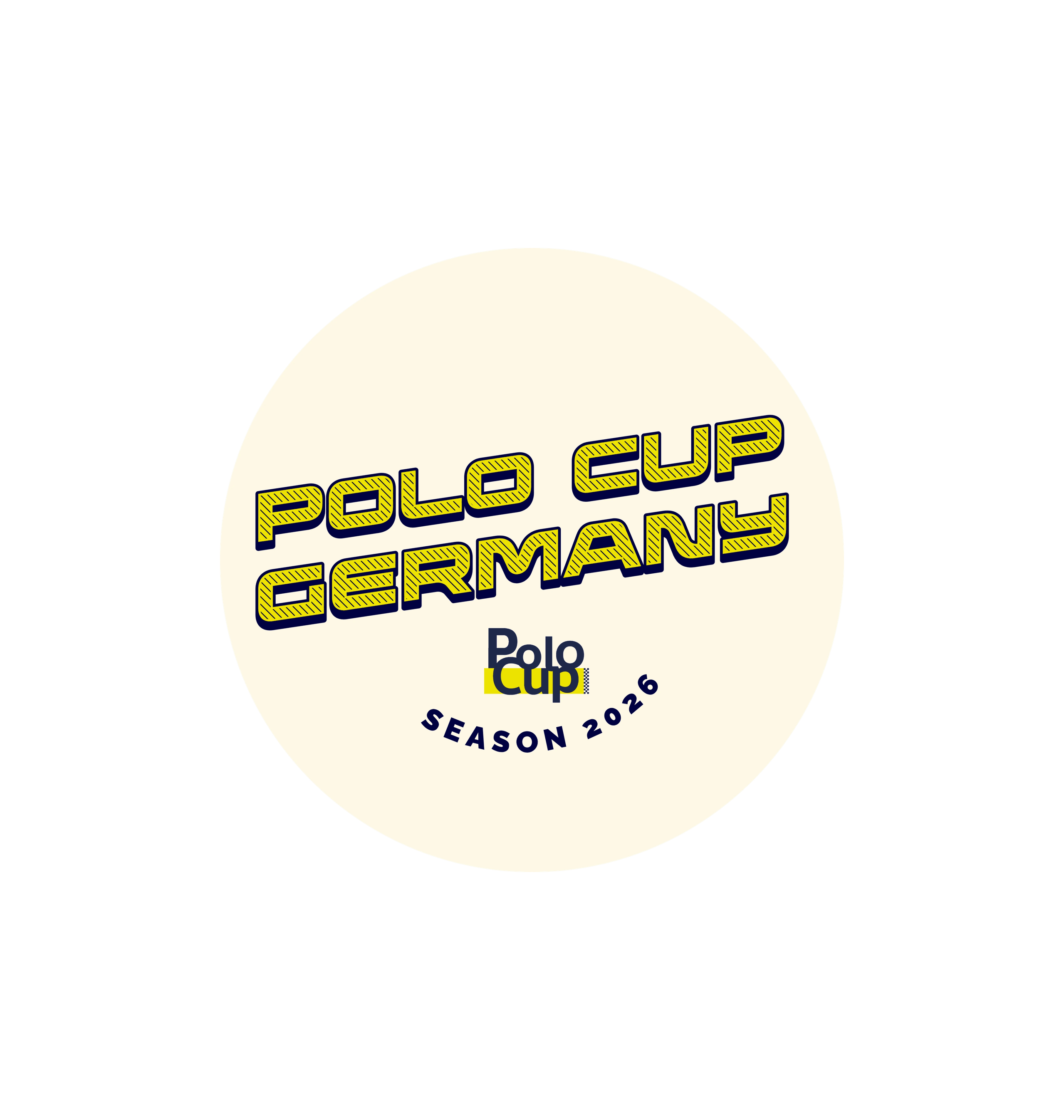 White Printed Circle Sticker Front