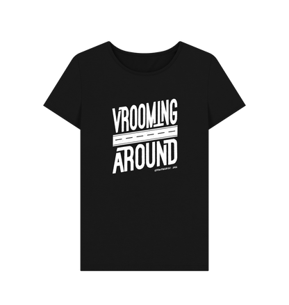 Black Printed T-shirt Front