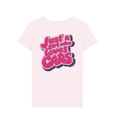 Pink Printed T-shirt Back