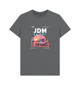 Slate Grey Printed T-shirt Front