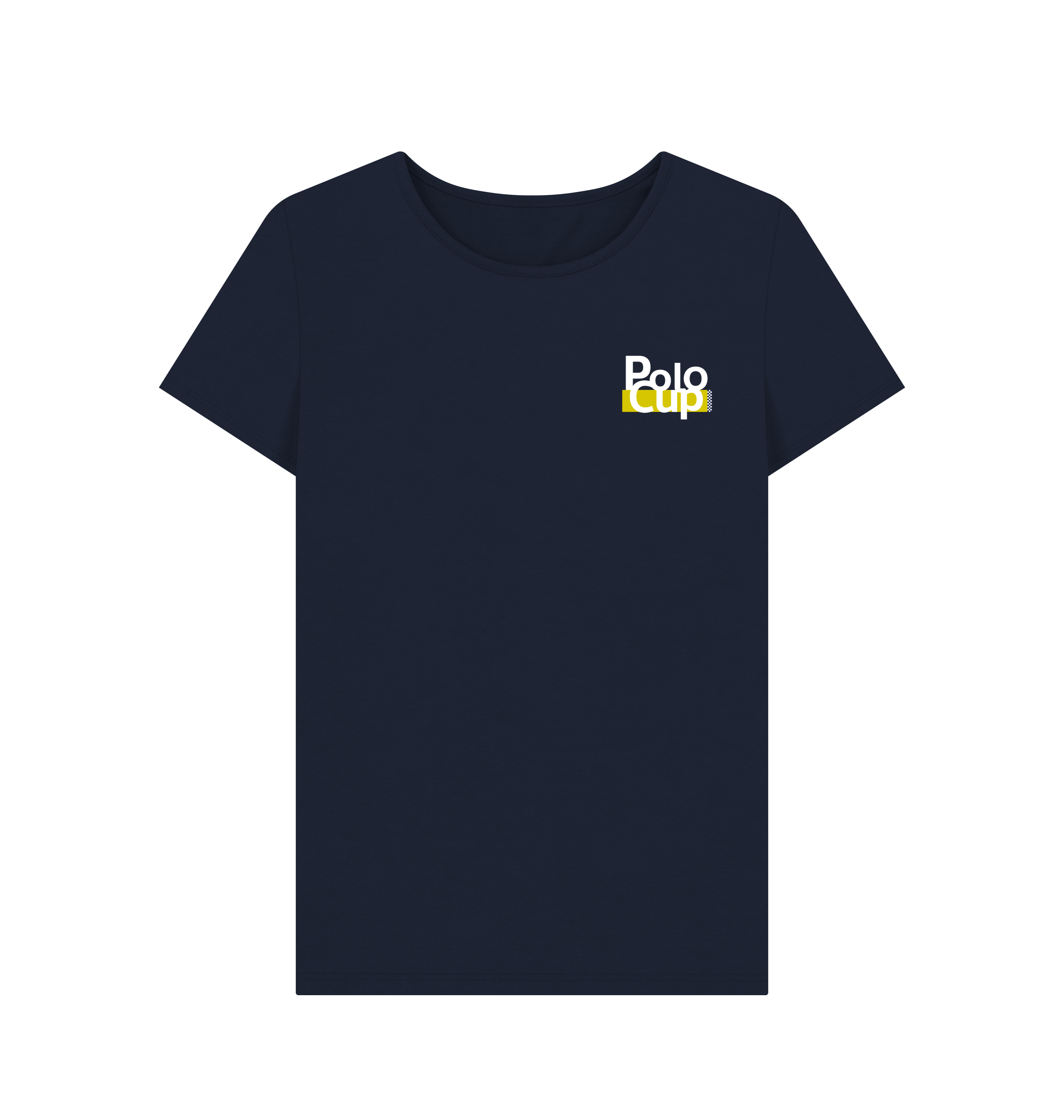 Navy Blue Printed T-shirt Front