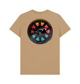 Sand Printed T-shirt Back