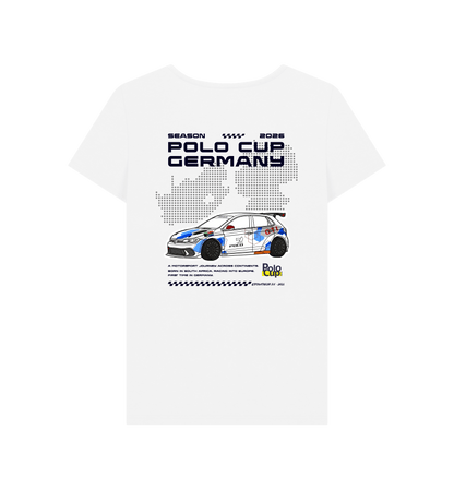 White Printed T-shirt Back