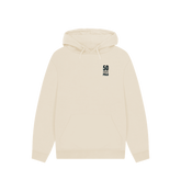 Oat Printed Hoody Front