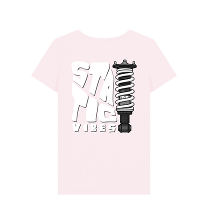 Pink Printed T-shirt Back