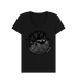 Black Printed T-shirt Front