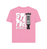 Rose Pink Printed T-shirt Back