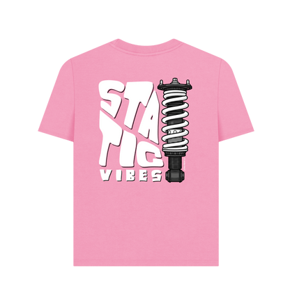 Rose Pink Printed T-shirt Back