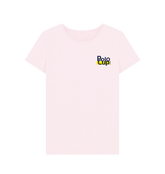 Pink Printed T-shirt Front