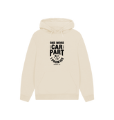 Oat Printed Hoody Front