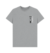 Athletic Grey Printed T-shirt Front