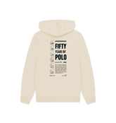 Oat Printed Hoody Back