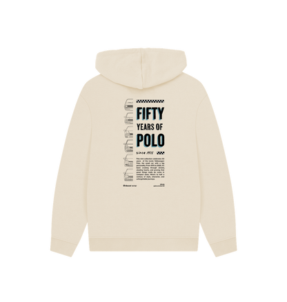 Oat Printed Hoody Back